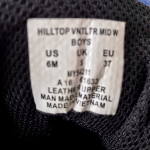 Merrell  Kids Hiking Boots , As Good As New - Water Resistant  size 6 - Picture 5 of 5